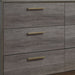MANVEL Two-Tone Antique Gray Dresser - U&U Home Budget Furniture (Carteret, NJ)