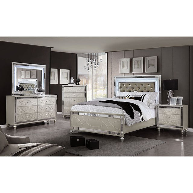 Manar Queen Bedroom Set - U&U Home Budget Furniture (Carteret, NJ)