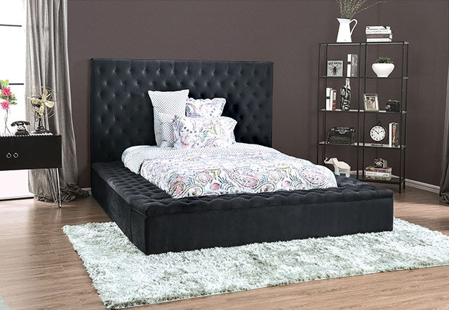 Davida Cal.King & E.King Bed - U&U Home Budget Furniture (Carteret, NJ)