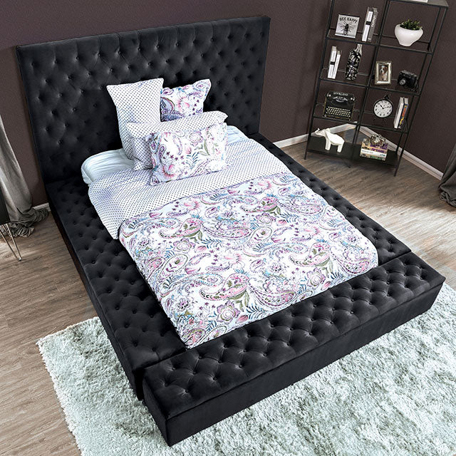 Davida Cal.King & E.King Bed - U&U Home Budget Furniture (Carteret, NJ)