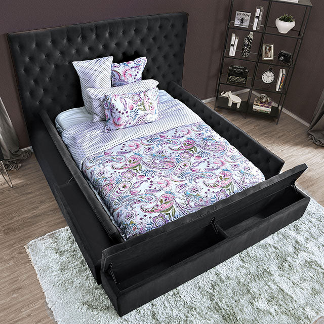 Davida Cal.King & E.King Bed - U&U Home Budget Furniture (Carteret, NJ)