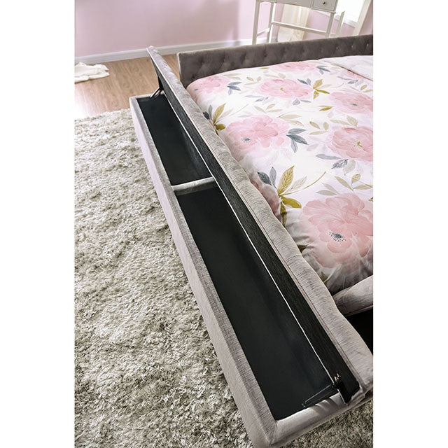 Davida Cal.King & E.King Bed - U&U Home Budget Furniture (Carteret, NJ)