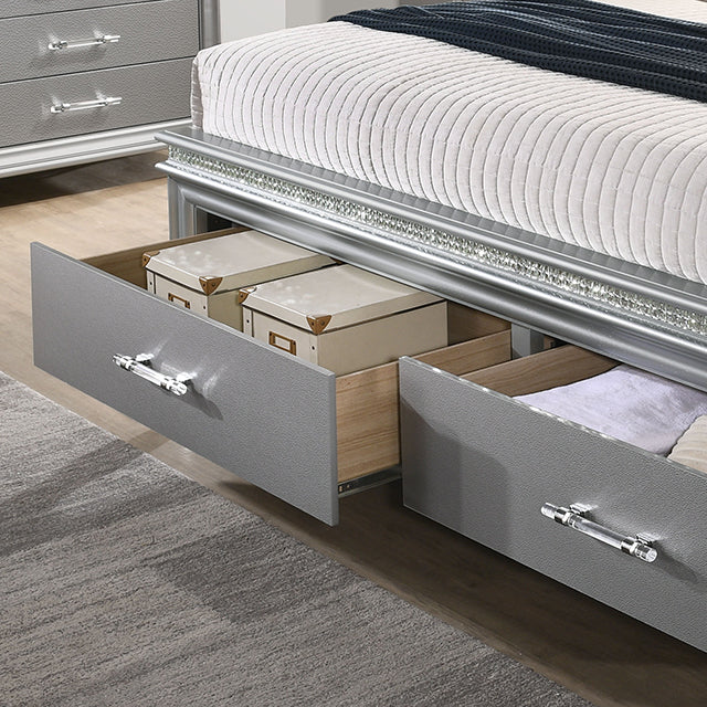 Maddie Queen Bedroom Set - U&U Home Budget Furniture (Carteret, NJ)
