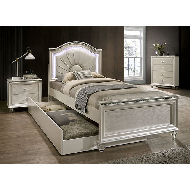 Allie 4 Pc Bedroom Set - U&U Home Budget Furniture (Carteret, NJ)