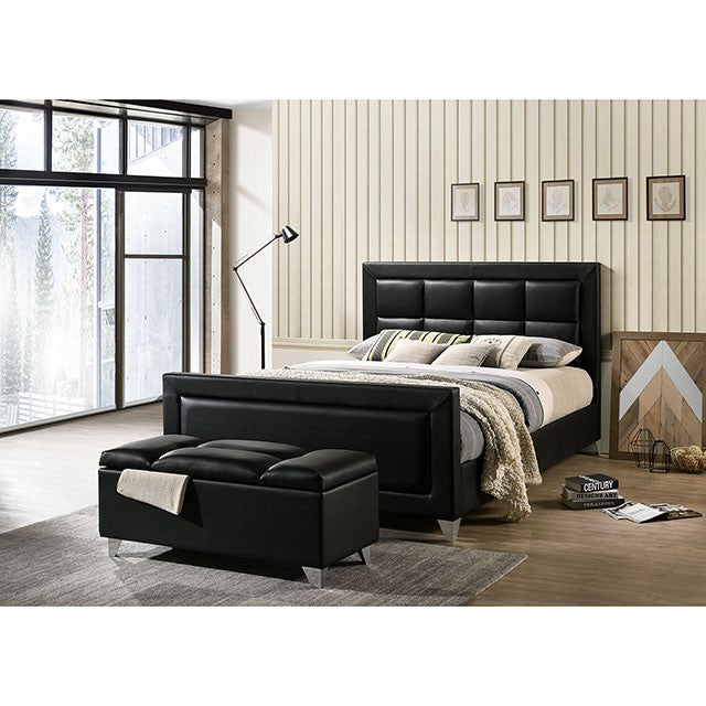 Menkar Queen Bed - U&U Home Budget Furniture (Carteret, NJ)