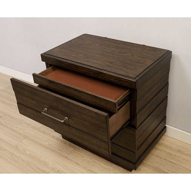 Maggie Night Stand - U&U Home Budget Furniture (Carteret, NJ)