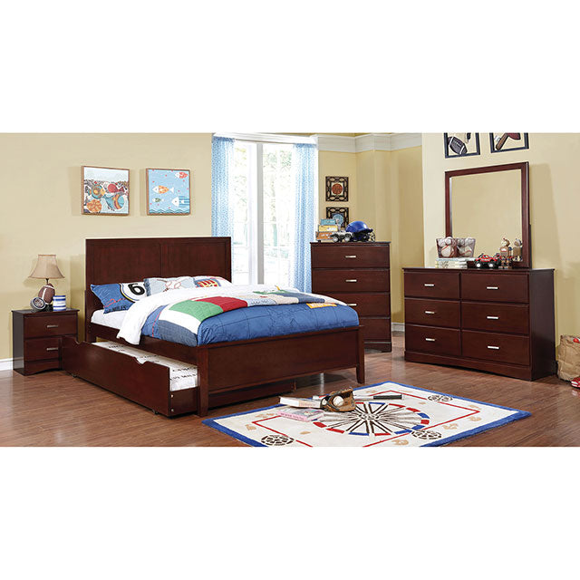 PRIAM Full & Twin Bed, White/Gray, Pink, Chrome, & Yellow - U&U Home Budget Furniture (Carteret, NJ)