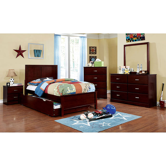 PRIAM Full & Twin Bed, White/Gray, Pink, Chrome, & Yellow - U&U Home Budget Furniture (Carteret, NJ)