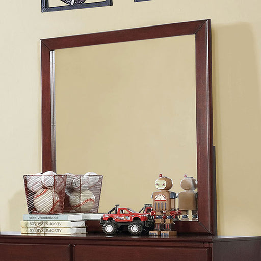 Prismo Cherry Mirror - U&U Home Budget Furniture (Carteret, NJ)