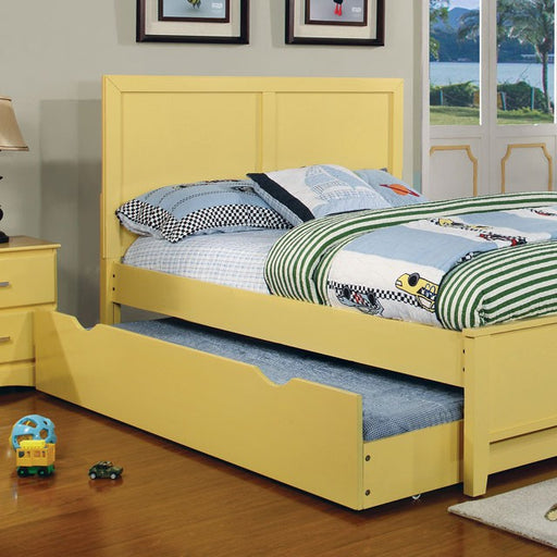 Prismo Bed Yellow - U&U Home Budget Furniture (Carteret, NJ)