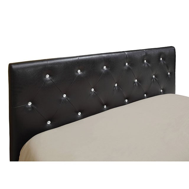 Velen Bed Black & White - U&U Home Budget Furniture (Carteret, NJ)