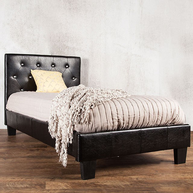 Velen Bed Black & White - U&U Home Budget Furniture (Carteret, NJ)