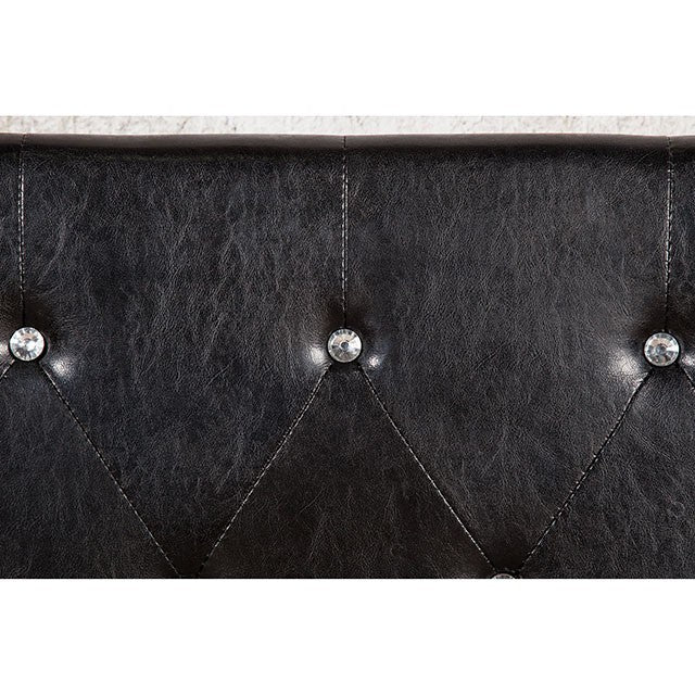 Velen Bed Black & White - U&U Home Budget Furniture (Carteret, NJ)