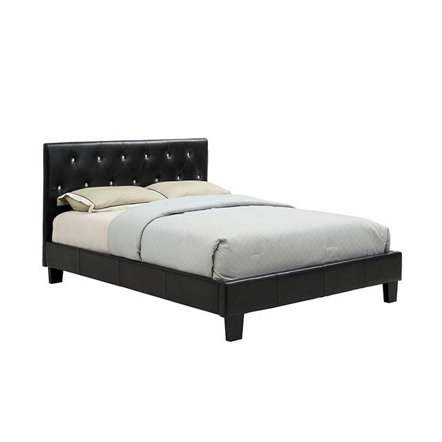 Velen Bed Black & White - U&U Home Budget Furniture (Carteret, NJ)