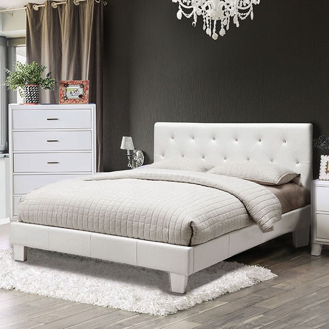 Velen Bed Black & White - U&U Home Budget Furniture (Carteret, NJ)