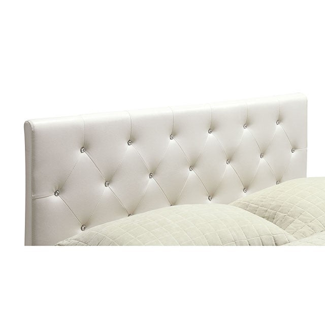 Velen Bed Black & White - U&U Home Budget Furniture (Carteret, NJ)