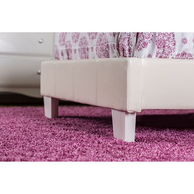 Velen Bed Black & White - U&U Home Budget Furniture (Carteret, NJ)
