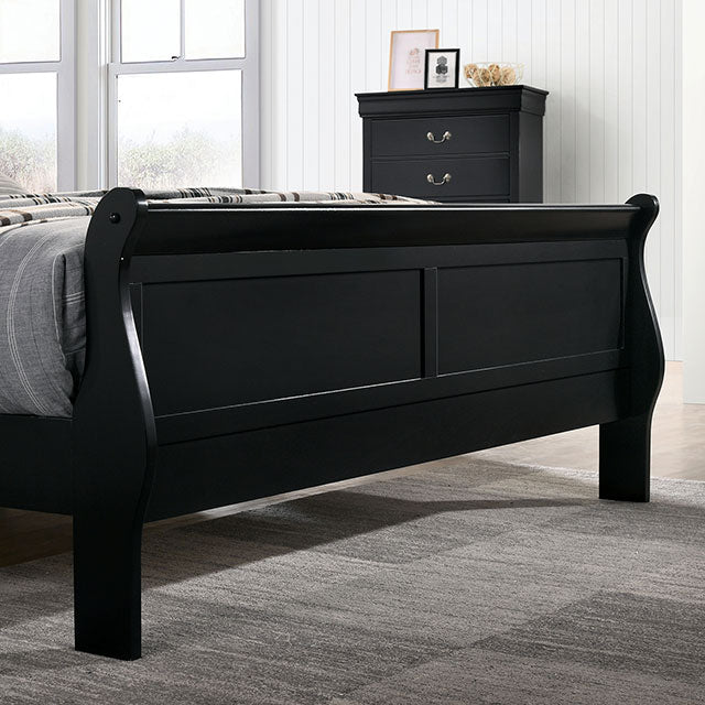 Louis Philippe Bed - U&U Home Budget Furniture (Carteret, NJ)