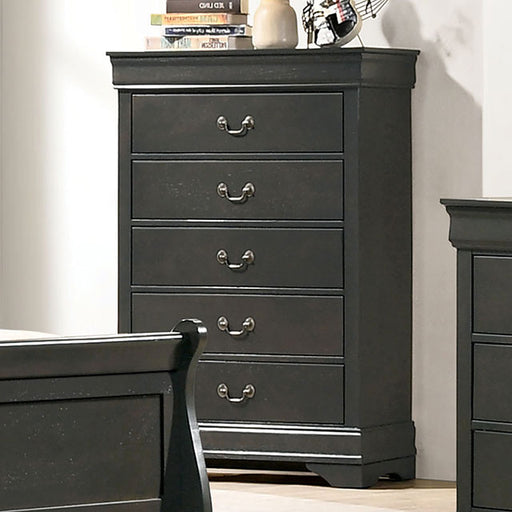 Louis Philippe Chest - U&U Home Budget Furniture (Carteret, NJ)