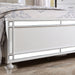 Brachium Queen Bedroom Set Silver - U&U Home Budget Furniture (Carteret, NJ)