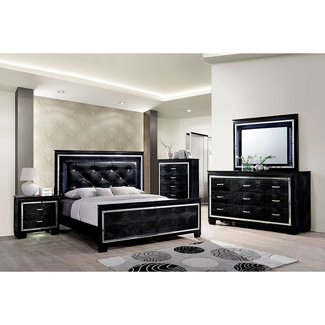 Bellanova Queen Bedroom Set - U&U Home Budget Furniture (Carteret, NJ)