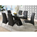 Wailoa 7 Pc Dining Table Set - U&U Home Budget Furniture (Carteret, NJ)