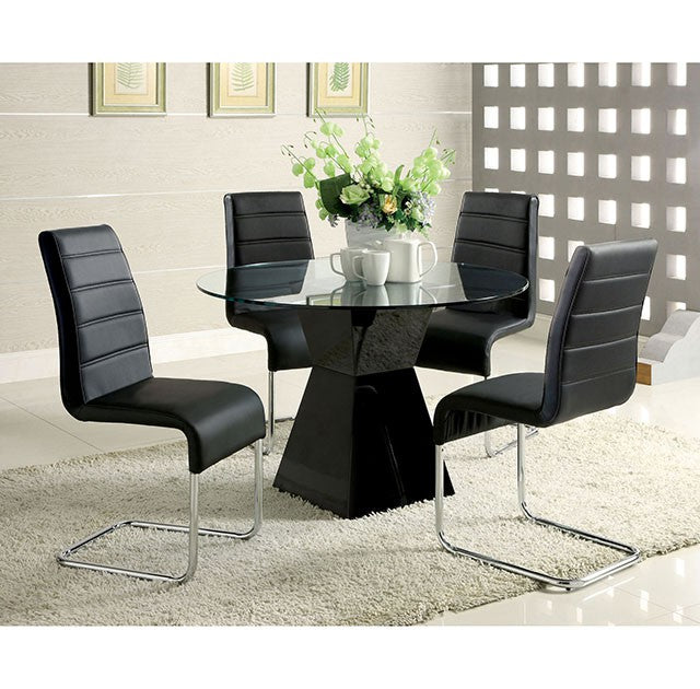 Mauna 5 Pc Dining Table Set - U&U Home Budget Furniture (Carteret, NJ)