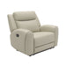 Jacobus Manual Recliner - Leather - U&U Home Budget Furniture (Carteret, NJ)