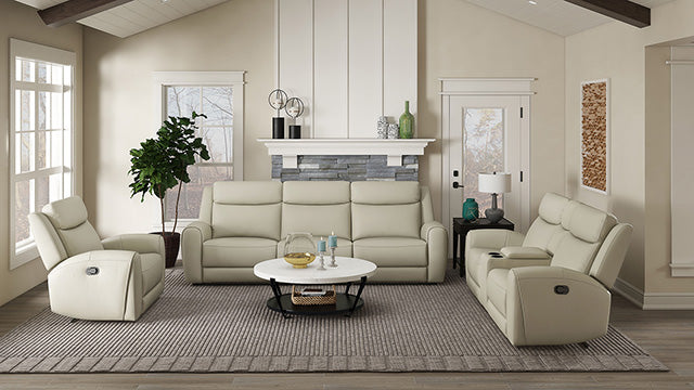 Jacobus Manual Recliner Sofa - U&U Home Budget Furniture (Carteret, NJ)
