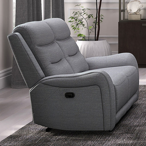 Matthias Manual Loveseat - U&U Home Budget Furniture (Carteret, NJ)