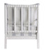 Blanchett Upholstered Accent Chair with Spindle Accent White and Navy - U&U Home Budget Furniture (Carteret, NJ)