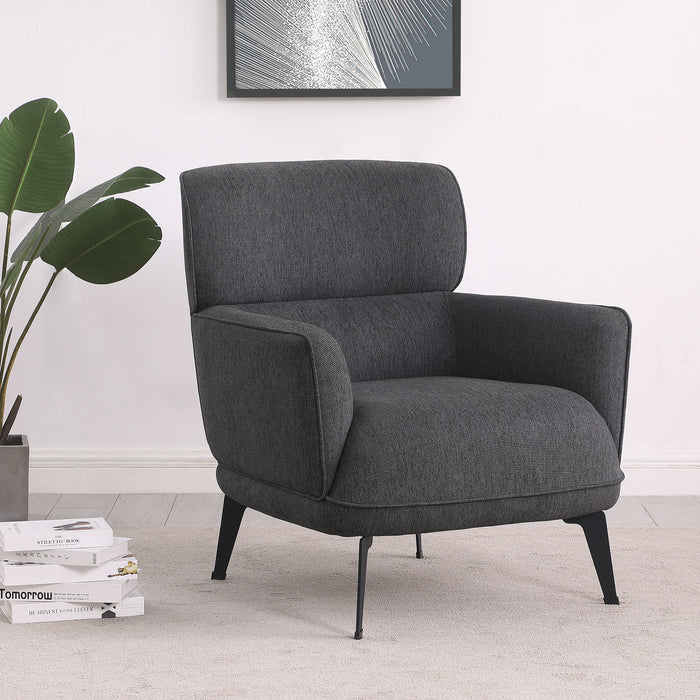 Andrea Heavy Duty High Back Accent Chair - U&U Home Budget Furniture (Carteret, NJ)