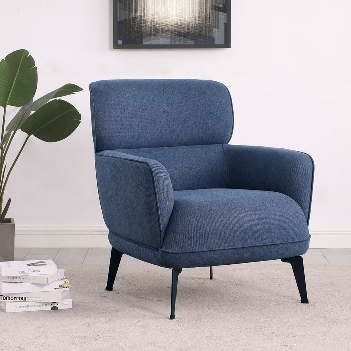 Andrea Heavy Duty High Back Accent Chair - U&U Home Budget Furniture (Carteret, NJ)