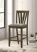 Canfield Counter Stool - U&U Home Budget Furniture (Carteret, NJ)