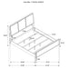 Arini Eastern King Bed - U&U Home Budget Furniture (Carteret, NJ)