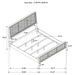Arini 4 Pc Bedroom Set - U&U Home Budget Furniture (Carteret, NJ)