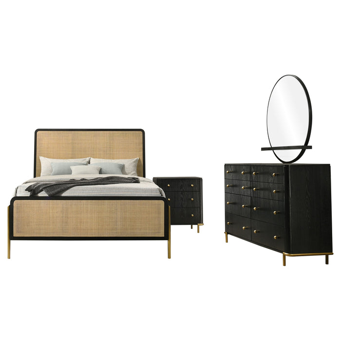 Arini 4 Pc Bedroom Set - U&U Home Budget Furniture (Carteret, NJ)