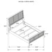 Arini 4 Pc Bedroom Set - U&U Home Budget Furniture (Carteret, NJ)