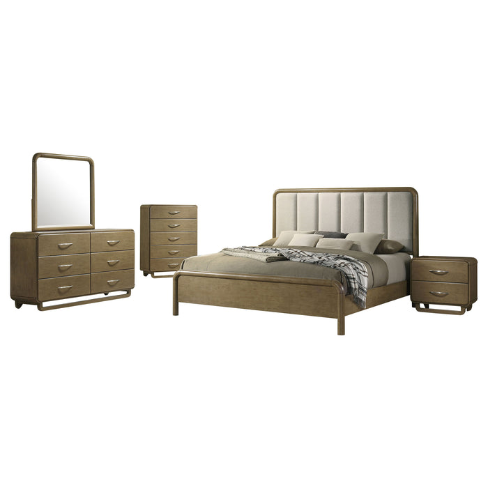 Amsbury 5 Pc Bedroom Set - U&U Home Budget Furniture (Carteret, NJ)