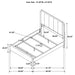 Amsbury 5 Pc Bedroom Set - U&U Home Budget Furniture (Carteret, NJ)