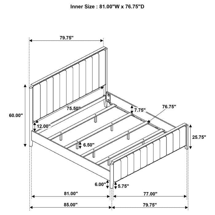 Brookmead 4 Pc Bedroom Set - U&U Home Budget Furniture (Carteret, NJ)