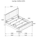 Brookmead 4 Pc Bedroom Set - U&U Home Budget Furniture (Carteret, NJ)