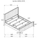 Brookmead 4 Pc Bedroom Set - U&U Home Budget Furniture (Carteret, NJ)
