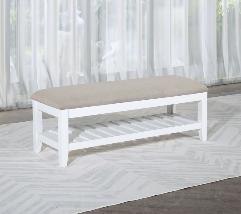 Bexhill Bench - U&U Home Budget Furniture (Carteret, NJ)