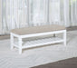 Bexhill Bench - U&U Home Budget Furniture (Carteret, NJ)