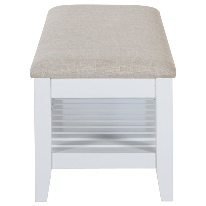 Bexhill Bench - U&U Home Budget Furniture (Carteret, NJ)