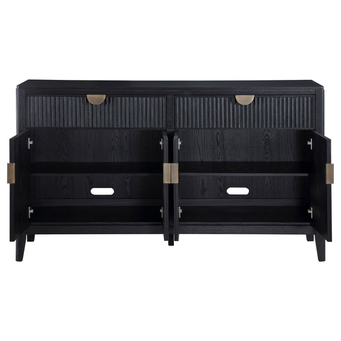 Brookmead Sideboard - U&U Home Budget Furniture (Carteret, NJ)