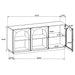 Castlewood Sideboard - U&U Home Budget Furniture (Carteret, NJ)