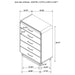 Amsbury Chest - U&U Home Budget Furniture (Carteret, NJ)