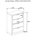 Caraway Chest - U&U Home Budget Furniture (Carteret, NJ)